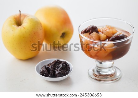 Apple and Prune Compote