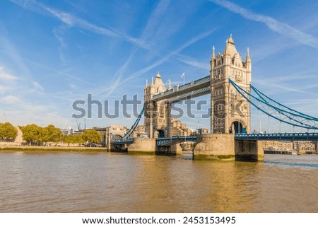 Tower Bridge and River Thames, London, England, United Kingdom, Europe