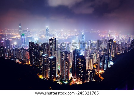 Hong Kong island 