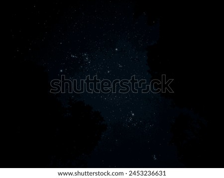 a beautiful image of the night sky
