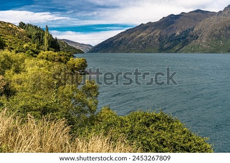 Devil's Staircase Lookout Point, Kingston Road, Southern Scenic Rte, South Island, New Zealand Royalty-Free Stock Photo #2453267809