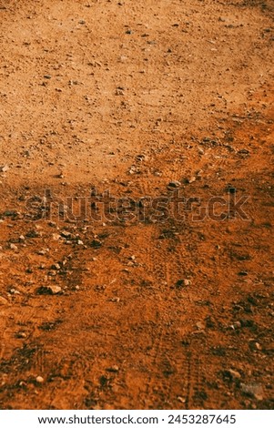 Orange Dirt Trail in Mt Baldy