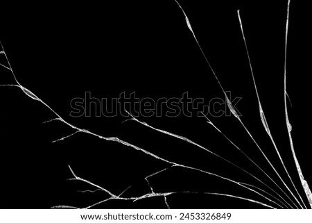 Cracked Screen
Close-up wrinkles and cracks on LCD screen glass display from smartphone, tablet or monitor from effect smash and fall bumps with detail pattern background, for use as a pattern on tile