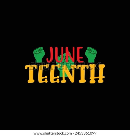Juneteenth t shirt design and print template, Quotes, Typography design, June 19, African American shirt design, Fully editable vector template, Juneteenth, Black History shirt design, Typography