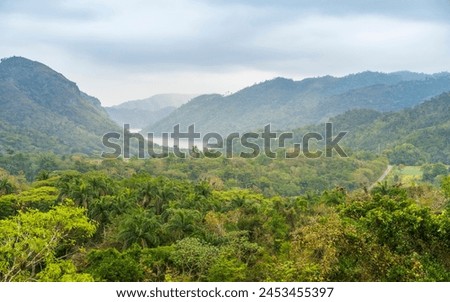 El Nicho valley in the Sierra del Escambray mountains not far from Cienfuegos, Cuba, West Indies, Caribbean, Central America