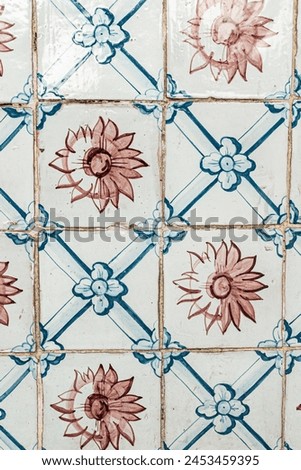 Diverse array of Portuguese tiles,showcasing intricate patterns and vibrant colors that reflect centuries of cultural heritage and artistic craftmanship.