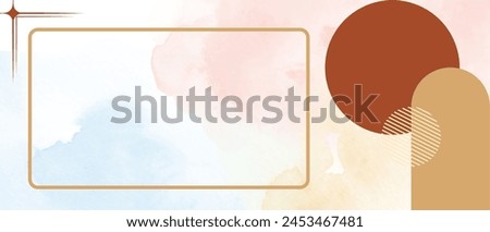 Dark red circle background with a fillable square base Royalty-Free Stock Photo #2453467481