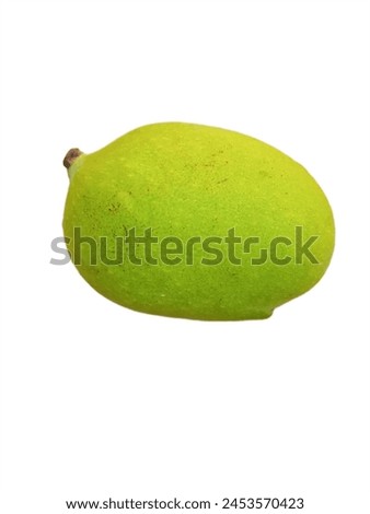 a fresh raw mango isolated on white background, mango picture, mango photo, fresh fruit, fresh vegetables 