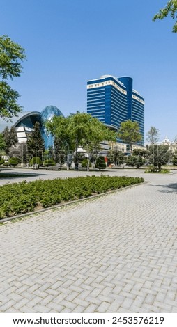 Cityscape of Baku, Azerbaijan. Holiday Concept Photo