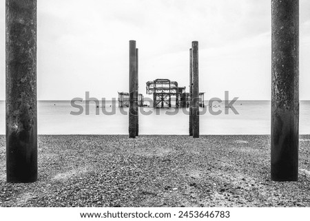 Brighton Pier, Brighton and Hove, East Sussex, England, United Kingdom, Europe Royalty-Free Stock Photo #2453646783