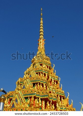 beautiful picture of temple in the day time, good day