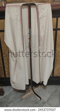 large white robe from Indonesia