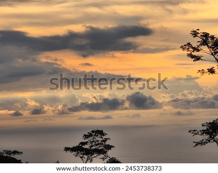 Clouds during sunset create a beautiful and dynamic display of colors. As the sun sets, its light filters through the atmosphere and illuminates the clouds in shades of orange, pink, purple, and red. 