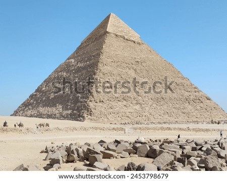 archaeology, cairo, cheops, egypt, egyptology, giza necropolis, granite, kefren, khafra, khufu, mastaba, mencaura, menkaura, mykerinus khufu, necropolis, nynecher, pharaoh, pyramid, pyramids Royalty-Free Stock Photo #2453798679