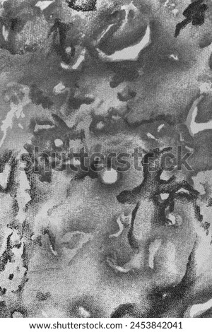 abstract black and white fractal background. abstract fabric texture. Royalty-Free Stock Photo #2453842041