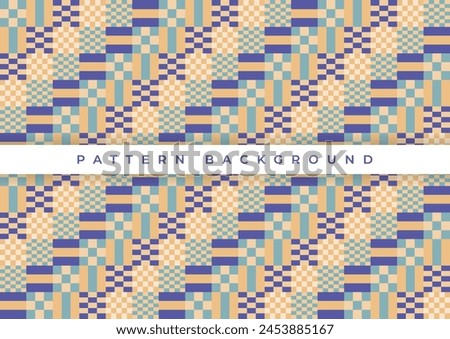 colorful geometri seamless pattern background design