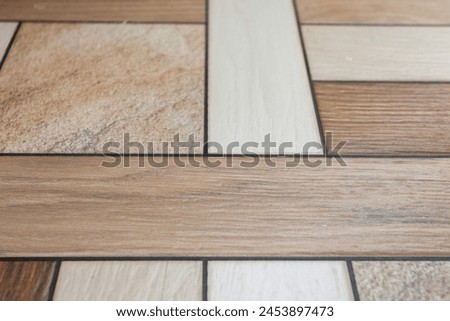 Floor tiles that are abstract