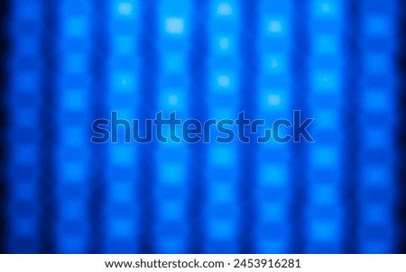 Abstract blurred blue lights background. Colorful wallpaper for design