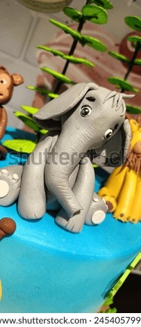 Cake the beautiful elephant Beauty