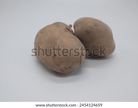 A clear picture of potatoes. Fresh potatoes of Bangladesh

