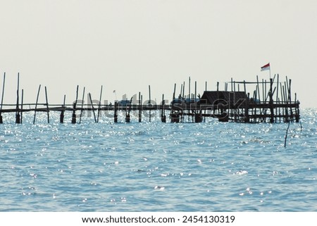 Pemalang, Central Java, Indonesia - April 15th 2024. Fish Aggregating Devices (FADs) on the north coast of Java Island, Pemalang district, Central Java, Indonesia. Royalty-Free Stock Photo #2454130319