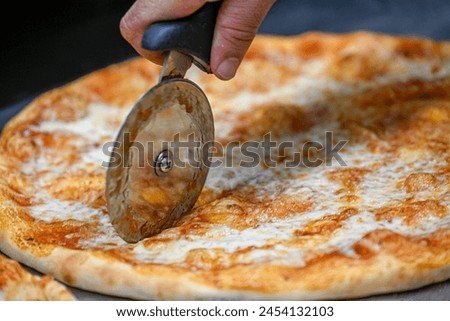 Isolated high resolution image close up of fresh and delicious pizza - Israel