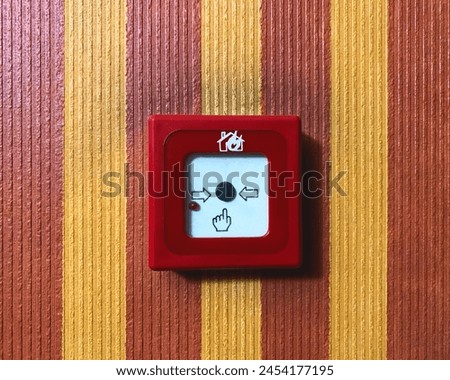 Fire alarm system. Manual Call point.