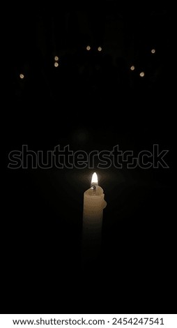 Candlelight dark background wallpaper picture