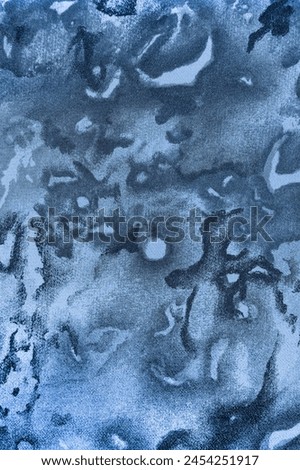 abstract blue fractal background. abstract fabric texture. Royalty-Free Stock Photo #2454251917