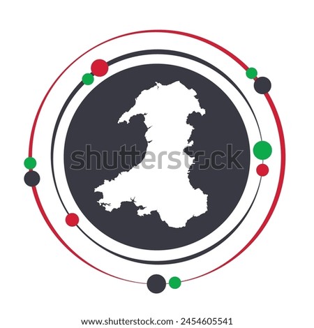 Wales Welsh United Kingdom vector illustration graphic icon symbol