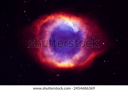 A galaxy that looks like an eye. Elements of this image furnished by NASA. High quality photo