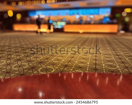 A piece of table with a blurry bokeh background can be used as a product background or words of wisdom