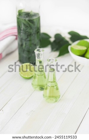 Lemon Juice with beautiful bottle 🌿 Leaf wallpaper pictures background 