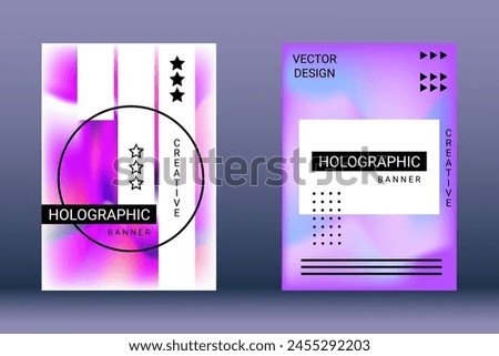 Modern design template. Creative fluid backgrounds from current forms to design a fashionable abstract cover, banner, poster, booklet. Vector illustration. EPS 10. 