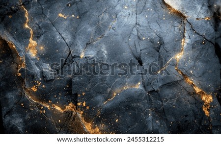 Empty old dark cement or stone wall texture backgrounds.Black stone background. Frontal view. Free copy space.