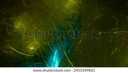 abstract light yellow oil natural ink luxury pastel art realistic painting wave marble pattern on dark background.