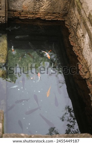 a picture of penataran temple's pool