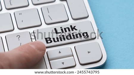 Text showing inspiration Link Building. Business overview SEO Term Exchange Links Acquire Hyperlinks Indexed Typing Certification Document Concept, Retyping Old Data Files