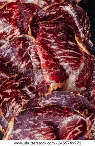 Iberian ham and sausage of sublime quality
 Royalty-Free Stock Photo #2455749971