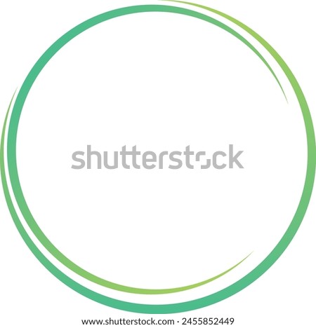 Light circle Green swirl. Curved Green line light effect. Darkening of the moon. Flash vector semicircle and spark Green light effect. Glowing white speed circle portal on the road. Podium, radial pla Royalty-Free Stock Photo #2455852449