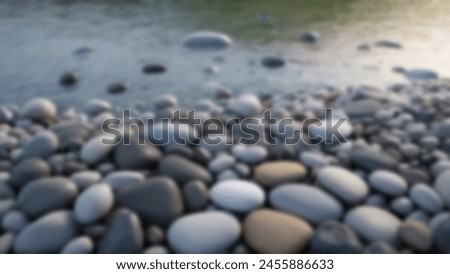 Defocus abstract background of the rock stone nature