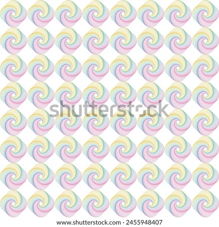 Rainbow colored squares in a pattern making modern beautiful seamless design in white background, vector illustration for wall paper, wrapping paper, fabric, back drop, book covers, 