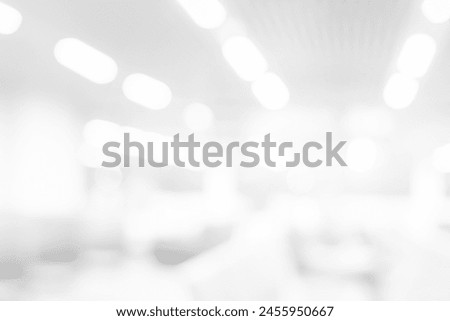abstract blurry loft cozy interior office workplace background with light window effect for banner and ads design