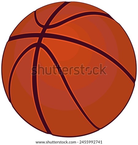 Basketball cartoon illustration character vector clip art work of hand drawn