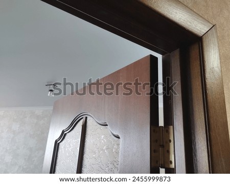 doors in the room with a lock and handle