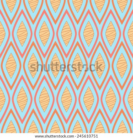stripy retro pattern, abstract seamless texture, vector art illustration