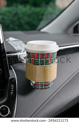 Paper Cup in DIY cup holder 