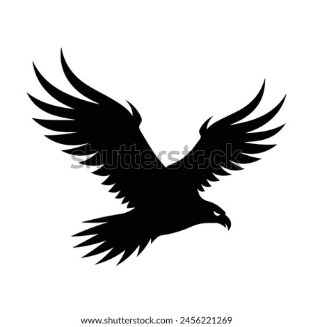 "Shadowed Sovereignty: The Silhouette Eagle's Reign"