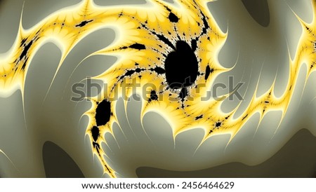 Digital abstract fractal background generated at computer