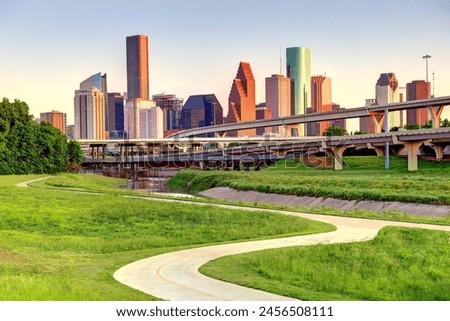 Houston Horizon: Spectacular 4K image of Texas' Most Populous City and Fourth-Most Populous City in the USA